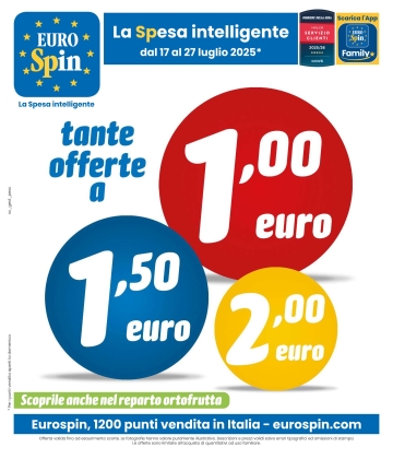 Tante Offerte a 1, 1.50, 2